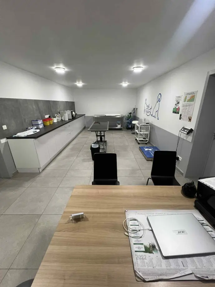 salle de consultation vétérinaire